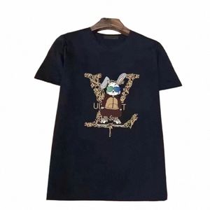 الحجم الآسيوي M-5XL Designer T-Shirt قميص MMS T Shirt مع طباعة مقطوعة قصيرة الأكمام قصيرة للبيع ملابس الرفاه الهيب هوب 007 D9BK#