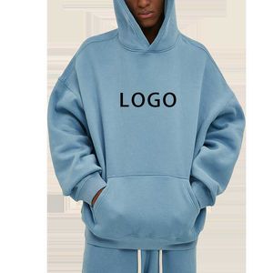 Fashion designer personalizzato da maschi di grandi dimensioni unisex da uomo con cappuccio sportivo semplice e semplice