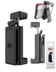 Modedesign Einstellbare rotierende Gürtelclips können als Telefonhalter Kickstand fit iPhone X X XS 7 8 plus Samsung Note 9 mit Einzelhandel PA3756790