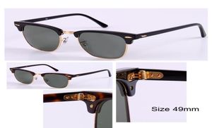 Top Quality Brand Classic Style Designer Club Solglasögon Master Women Men Retro G15 49mm 51mm Lens Sun Glasses Gafas9908183