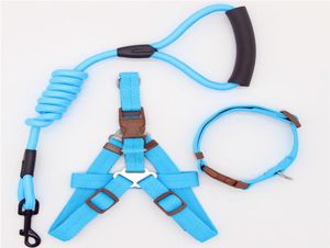 Hundfiskning Traction Rope Pet Dog Harness för små och stora hundar Pull Justerbar hundfiskväst Klassisk Running Leash8244308