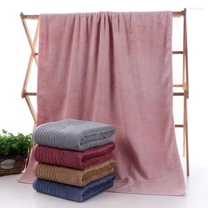 Handduk premium bambufiber i fasta färger idealisk för badrum och strandanvändning
