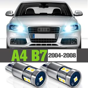 2x LED -parkeringsljus tillbehörslampa för Audi A4 B7 2004 2005 2006 2007 2008 2008