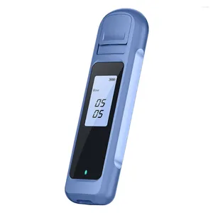 Alcohols Detector Non-Contacting Breath Blow Tester Quick Response Electronic Breathalyzer With 3-Color Indicator Light
