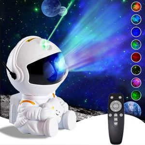 Artes e ofícios Projector Alaxy Niht Liht Astronauta Projetor Espaço Starry Nebula Ceilin Lâmpada LED LED PARA BOLOM CASA CRIANÇAS DOR CRIANÇAS IFT L49