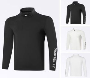 Spring Autumn Golf Clothing Men Tshirt z długim rękawem 2 kolory moda sporty na świeżym powietrzu.