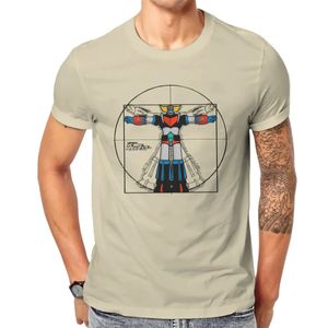 Män 192 Vitru Grendizer Goldorak UFO Robot T Shirt 100% Bomullskläder Vintage Kort ärm Tee Shirt Presentidé T-shirts 240409
