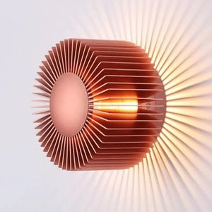Vägglampa modern sconce ledde hem inomhusdesigner dekorativ för sovrum sovrum indoo atmosfär belysning