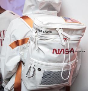 Heron Schoolbag 18SS NASA Co märke Preston Backpack Men039S INS Brand New2444474