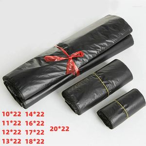 Gift Wrap Ultra Light 100Pcs Black Self-seal Adhesive Courier Bags Storage Plastic Poly Envelope Mailer Postal Mailing