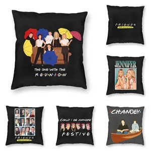 Pillow Friends Reunited Cover Printing Classic TV Show Floor Case For Living Room Custom Pillowcase Home Decoration