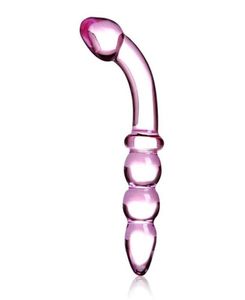 Pink Color Glass Dildo Fake Penis Sex Toys for Women Glass Dildo Sexy Shop Masturbation Toys per adulti Prodotti di sesso per donne7227050