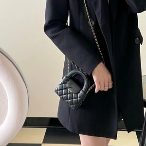 24p Designer Torby kobiety Kellyon Bag na ramię Lingge skórzana mini torebka Śliczna w stylu Women Crossbody Bag