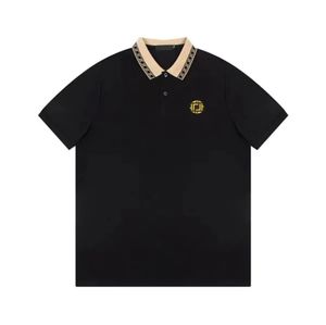 Polos da uomo più tees Polos rotondo T-shirt collo ricamato e stampato in stile polare usura estiva con strade puro cotone 310