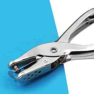 Punch Plung Plier Руководство Edge Band Puncher Doper Card инструмент Punching Punching для пластиковой листовой бумаги ПВХ открытие для ногтей.