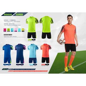 2020 New Adult Football Suit Set Personalized Embroidered Childrens Clothing Competition Jersey Training Shirt