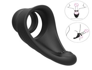 Massage Cock Ring Lock Sperm Erection Sleeve Delay Ejaculation Cockring Sex Toys For Men Intimate Goods Sex Shop3627439