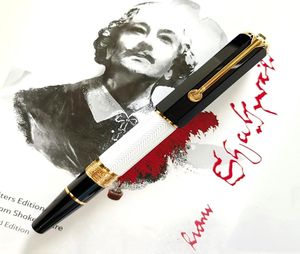 Lo scrittore in edizione limitata William Shakespeare Rollerball Pen Pen Penna unica Design Writing Office Stationery con Serial Numbe8175930