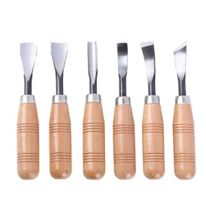 8st Woodpecker Dry Hand Wood Carving Tools, Professional Woodworking Graver Chisel Kit Gouges Tools