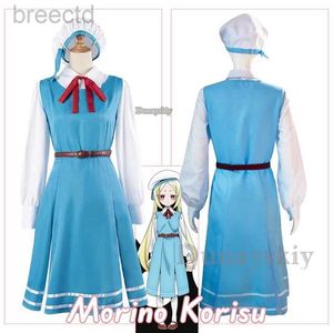 Costumes de anime Morino Korisu Anime jorrando sobre garotas mágicas Cosplay Costume Roupos Cosplay Eu admiro garotas mágicas e ... Set 240411