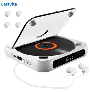 Players Portable CD Player Personal CD Walkman With Headphones 5 Playback Modes Touch Screen Radio CD MP3 Players For Home Travel Car