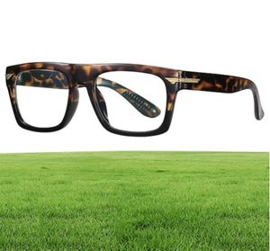 Güneş Gözlüğü 2022 Retro Square Tasarımcı Okuma Gözlükleri Mavi Işık Bloket Gözlükler Temiz lens Reçete Gözlük Diyopterleri 0 To7456185