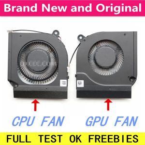 PADS CPU GPU COOLING FAN COOLER FANS Radiator för Acer Predator PH3155372XD PH3175470Z5 N20C3 Series PH3155379QQ DFS5K223052836