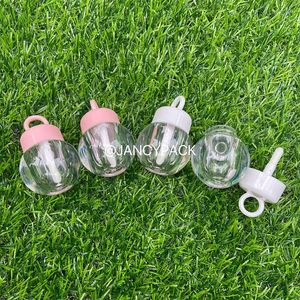 Storage Bottles 2ml Light Bulb Refillable Bottled Lip Glaze Empty Tube Gloss Lipstick Cosmetic Packing