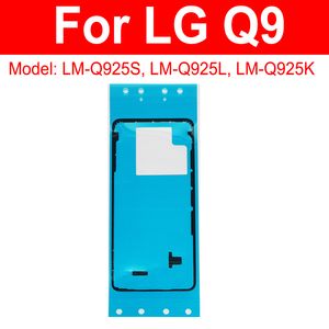 LG Q6 Q9 Q9 Q51 Q61 Q70 Q92 5G Q STYLUS Q710リアフレームバッテリーハウジング接着剤シットカーのバックバッテリーカバー接着ステッカー