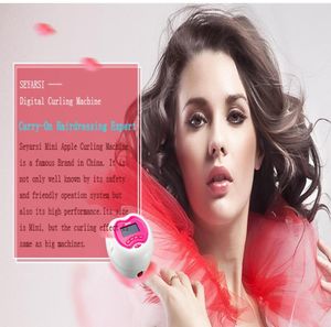 High Quality Mini Hair Curling MachineHair Perming Machine Apple Shape Color Pink 24V output4075047