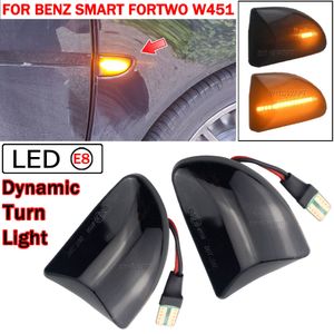 Sequentielle LED Side Marker Light Blinde Signal Spiegelanzeige für Smart Fortwo 451 Coupé/Cabrio 2007 2008 2009 2012 2012-2014