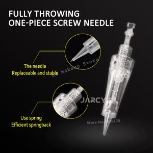 10pcs Hot Selling Tattoo Machine Needle Nano Screw Cartridge Needle Microblading Eyebrow Lip Permanent Makeup Tattoo Pen Needles