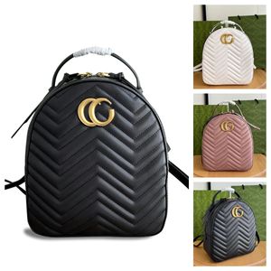 2024 Top Quality Designer Backpack TOP A Luxury Women's Backpack Quilted Fashion Mini Backpack Cowhide Women's Shoulder Bag Wallet Handbag tote