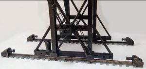1/87 Model Train HO Scale Large Coal Feeder Tower Crane Stoker Crane DIY Kit Architectural Model Material Sand Table Model Gift