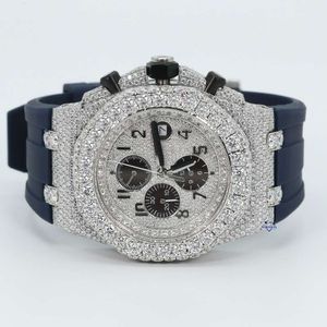 Luxury Looking Fully Watch Iced Out For Men woman Top craftsmanship Unique And Expensive Mosang diamond Watchs For Hip Hop Industrial luxurious 44756