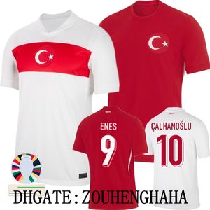 Dzieci Turkiye piłkarski koszulka 2024 Euro Puchar Narodowa drużyna narodowa Turkey Home Away Demiral Kokcu Yildiz Enes Calhanoglu Football Kits