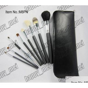 Makeup Brushes Factory Direct New Mc 8 Pieces Brush Setsleather Pouchwith Numbered1630268 Drop Delivery Health Beauty Tools Accessorie Otqgv