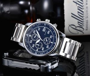 42-мм мужские часы Navitimer Aviation Timing B01 Кварц 6-контактный полной функциональный ремень часы Sapphire Crystal Glass Surface Reloj