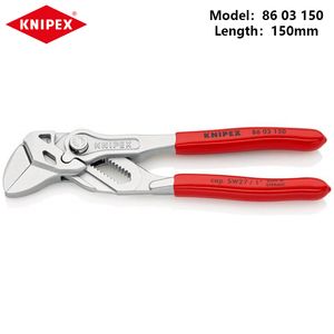Knipex Pliers Whnch Chrome Plier de encanamento ajustável 8603125 8603150 8603180 8603250 8603300 8603400