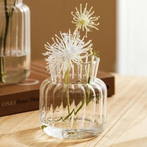 Flower Vase For Wedding Decor Centerpiece Glass Vase Rustic Glass Terrarium Table Ornaments Small Plant Vase