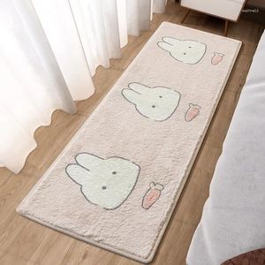 Tappeti tappeti per camera da letto simpatico rosa tappeto peloso per bambini tappeti della stanza per decorazioni per camera da letto salo