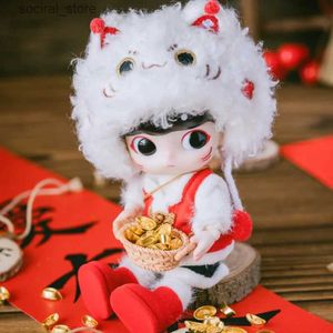 Stuffed Plush Animals Dimoo Lucky Cat Moving Doll Exquisite Trendy Toy Gift Decoration Exquisite And Cute Plush Doll Gifts To Friends L411