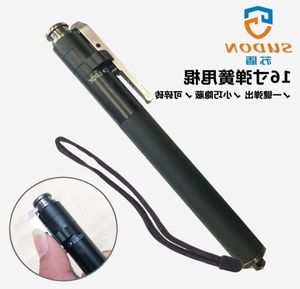 Su Dun Automatic Spring Edc Stick Legan Apan Self Defense Three Section Telecopic Roller Whip 451R5471025