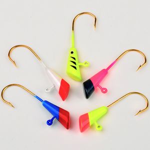 1/32 1/16 oz Fishing Hooks Accessories 25pcs Shad Dart Jig Heads Fishing Hooks Lures Gear Goods Soft Insect Hook