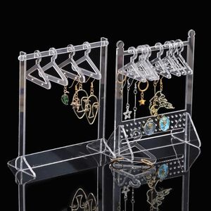 Miniörhänge Holder Jewelry Organizer Storage Stand DIY Earring Display Holder With Hanger Jewelry Storage Display Stand Gift