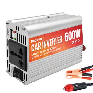 600W Car Power Inverter 12v 220v 50Hz Auto Charger Converter Adapter Modified Sine Wave Inverter 200w 400w Power Bank