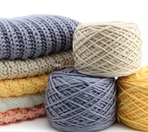 Bomull Silk Milk Cotton Hand Knitting Garn Laine A Tricoter Vente En Gros Milk Cotton Yarn For Sticking Scarf2691894