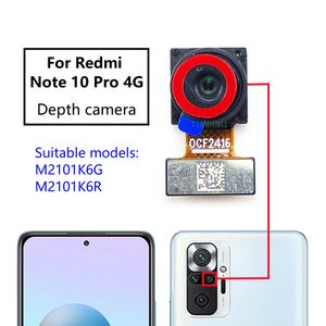 Tylna przednia kamera dla Xiaomi Redmi Note 10 Pro 4G M2101K6G M2101K6R GŁÓWNY MODUŁ MODULE MODUŁ ELEX CZĘŚCI KABLE