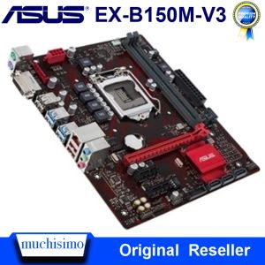 Placas -mãe Asus Exb150mv3 Desktop placa -mãe DDR4 LGA 1151 Intel B150 DDR4 32 GB PCIE 3.0 USB3.0 Micro ATX i7 I5 CPU 1151 Prainboard