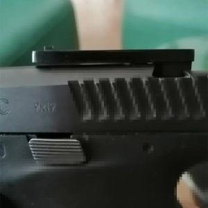 CZ P10 C F SC için Metal Montaj Plakası Kompakt Adaptör Optik Kırmızı Nokta Kapsam Görünümü Uygun Docter Frenzy Ade RMR Sentry Dovetail Base Yeni